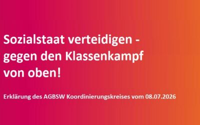 Sozialstaat verteidigen – gegen den Klassenkampf von oben!